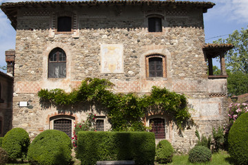 Borgo storico Grazzano Visconti  Vigolzone Piacenza Italia