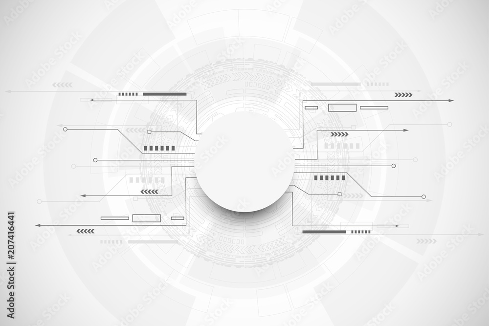 Poster abstract vector background technology communication concept. hi-tech digital technology concept