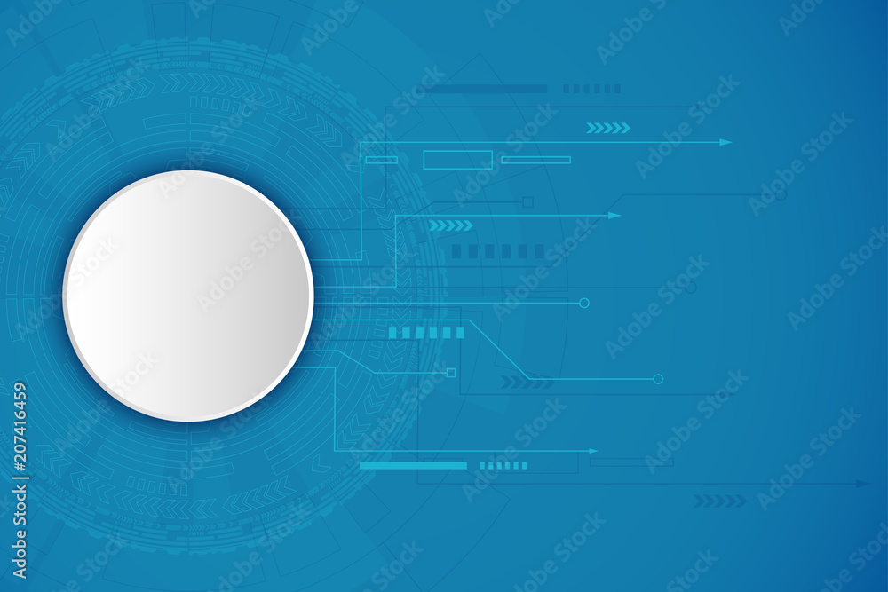 Poster abstract vector background technology communication concept. hi-tech digital technology concept
