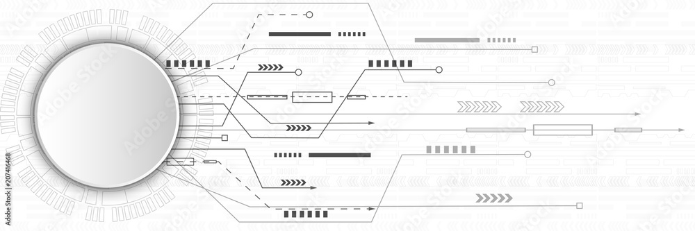 Poster abstract vector background technology communication concept. hi-tech digital technology concept