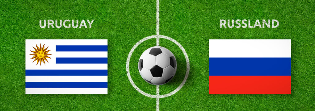 Fußball - Uruguay gegen Russland
