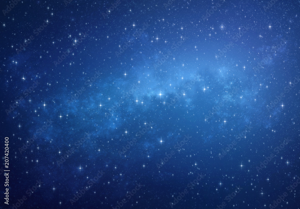 Wall mural outer space background