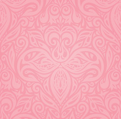 Floral Pink vector wallpaper design background