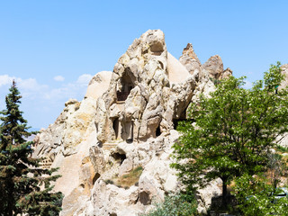 rock-cut ancient cave churches near Goreme town