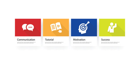Learning Infographic Icon Set