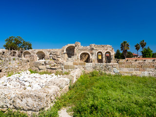 Beautiful city of Side, part of Antalya, Turkey.