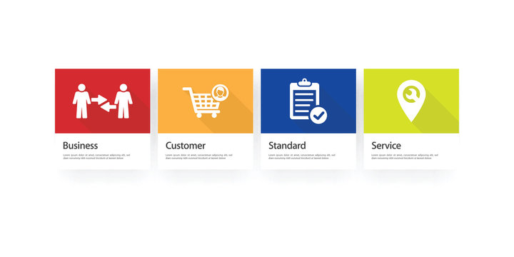 Quality Assurance Infographic Icon Set