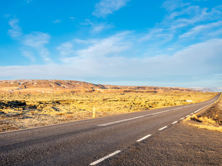 Road with surrounding nature view