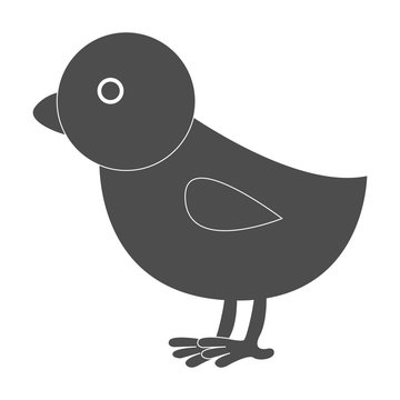 recommend clip art: Bird icon. Sparrow silhouette. Vector illustration.