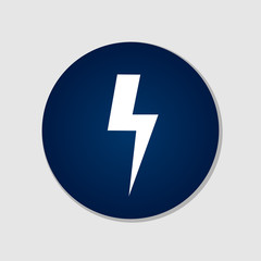 Lightning Icon Vector Design