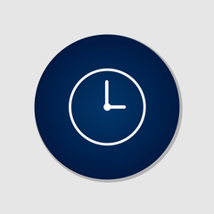 Clock Icon Vector Design