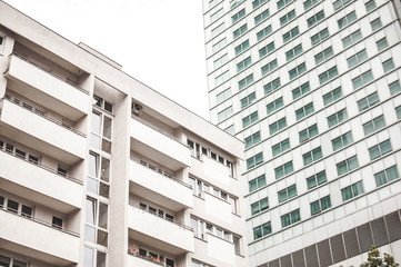 Housing buildings in Warsaw, Poland