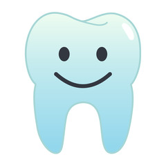 Zahn Emoji - freuend