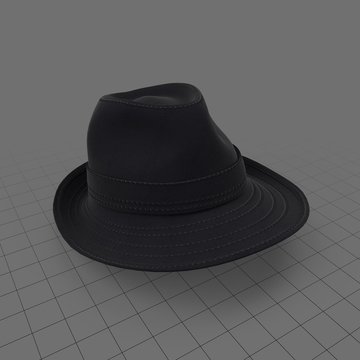 Basic fedora hat