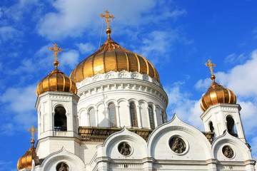 The Cathedral of Christ the Savior in Moscow