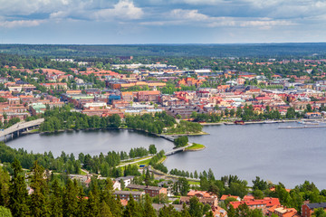 Fototapeta na wymiar city of Östersund