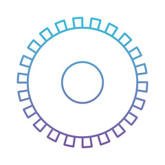 gears machine isolated icon vector illustration design