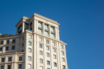 Fototapeta premium Building in Passeig de Gracia in Barcelona, Spain