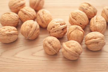 Noix avec un casse-noix