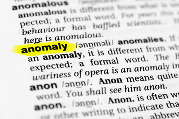Highlighted English word 