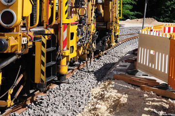 track construction machine