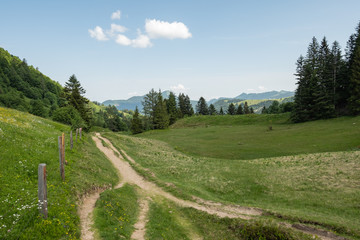 Obraz premium mountain view bergalm