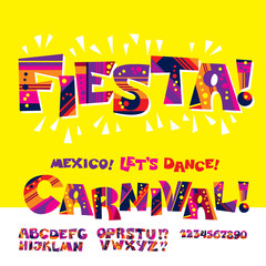 Cool Carnival or Fiesta ABC