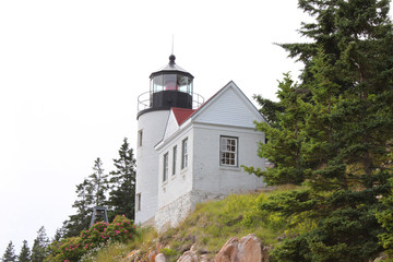 Fototapeta na wymiar Bass Harbor Lighthouse