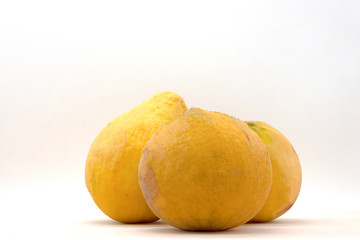 Santol  isolated on white background.