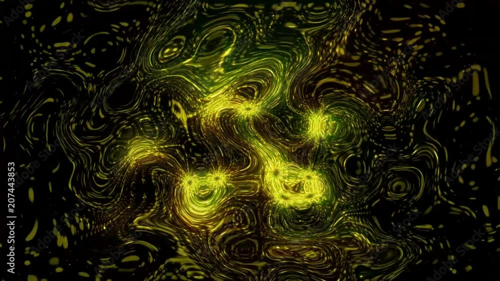 Poster abstract twists and prominences of bright particles. dynamic patterns of light spots