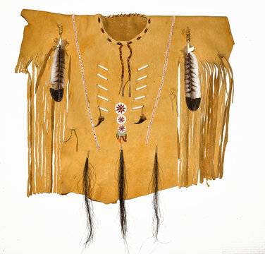 Leather Native American Shirt