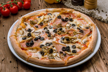 Pizza four seasons