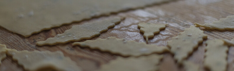 Browse homemade pasta for the Laganas. Typical Italian pasta.