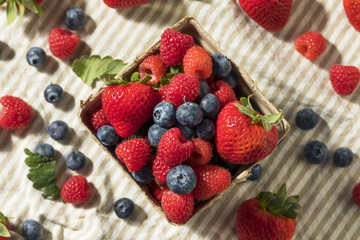 Raw Red Organic Mixed Berries