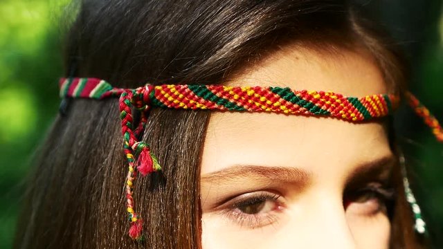 Ornament hippie. Headband. Amazon