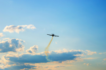 aircraft during flight aviation