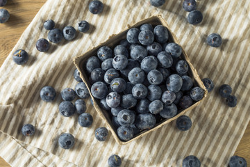 Raw Blue Organic Blueberries