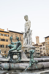 Fototapeta premium Neptune Fountain in Florence.