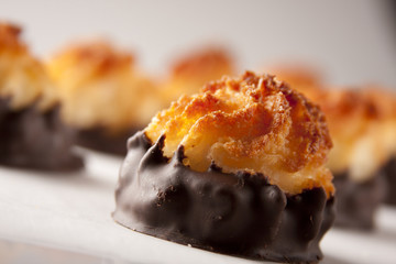 macaroons and chocolate