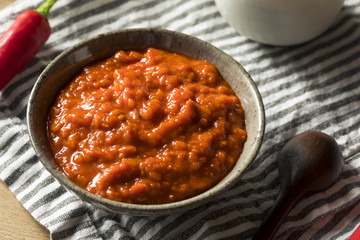 Homemade Spicy Harrisa Sauce