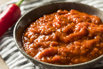 Homemade Spicy Harrisa Sauce
