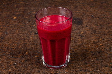 Delicious currant smoothie