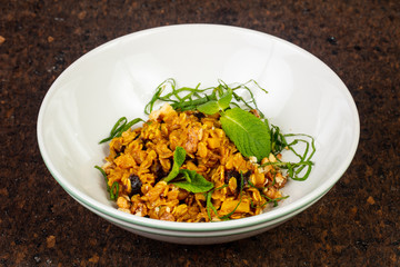 Delicious grits porridge