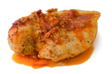 Hähnchenbrust mit Paprikasoße