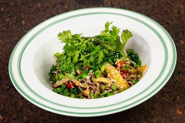 Delicious spaghetti noodles