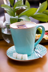 mint coffee cup