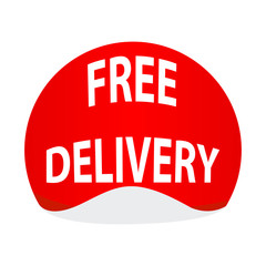 Free delivery label