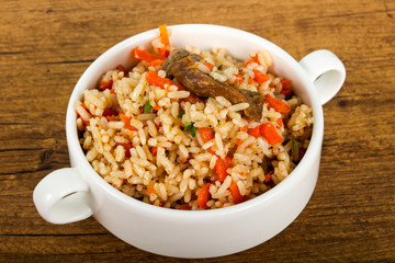 Asian rice - Plov