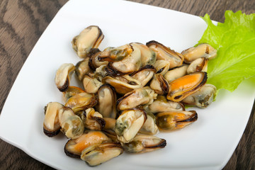 Pickled mussels