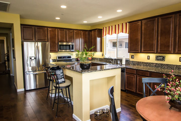 Modern Marble Countered Kitchen